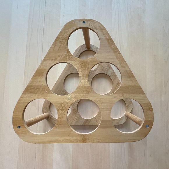 Bamboo Wine Rack - Picture 2 of 7